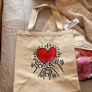 keith haring urban outfitters tote bag